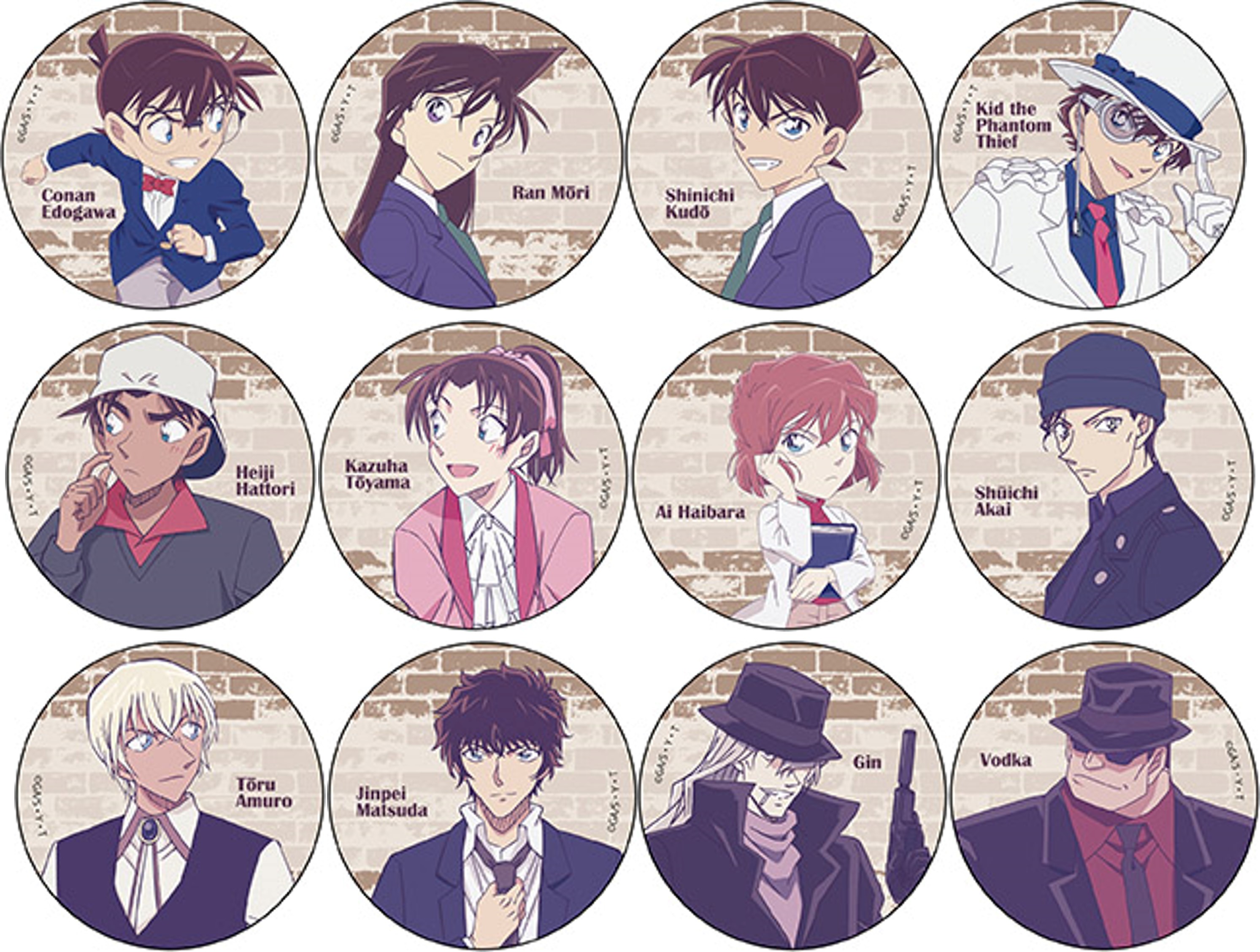 21年10月中旬発売予定 名探偵コナン カンバッジ ブラインド Vol 2 Box ゼロジーアクト オンラインストア