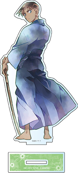 名探偵コナン　デカアクリルスタンド　PALE TONE series　服部平次