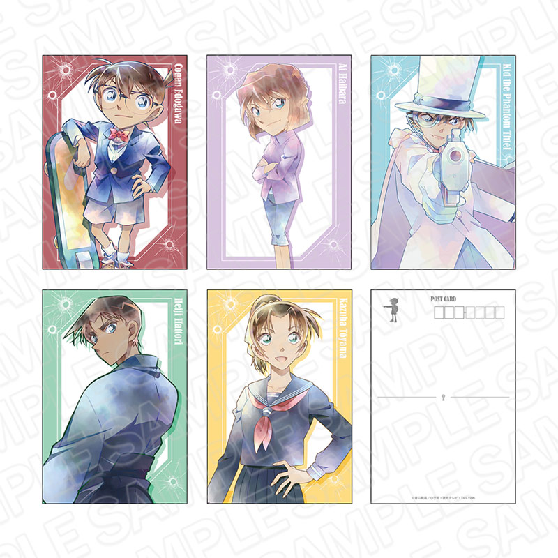 【12月上旬発売予定】名探偵コナン　ポストカードセット　PALE TONE series　A