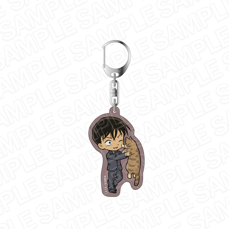 【2022年2月下旬発売予定】名探偵コナン　アクリルキーホルダー　高木渉　デフォルメねこ ver.