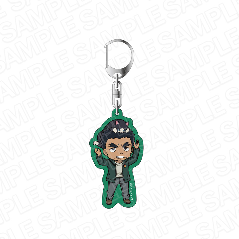 【2022年2月下旬発売予定】名探偵コナン　アクリルキーホルダー　伊達航　デフォルメねこ ver.
