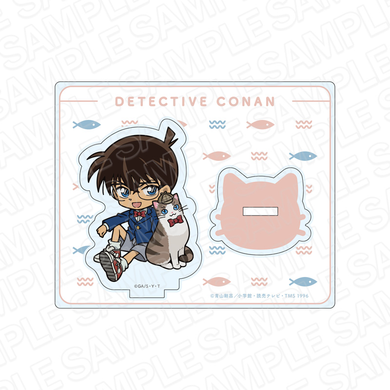 【2022年2月下旬発売予定】名探偵コナン　アクリルスタンド　江戸川コナン　デフォルメねこ ver.