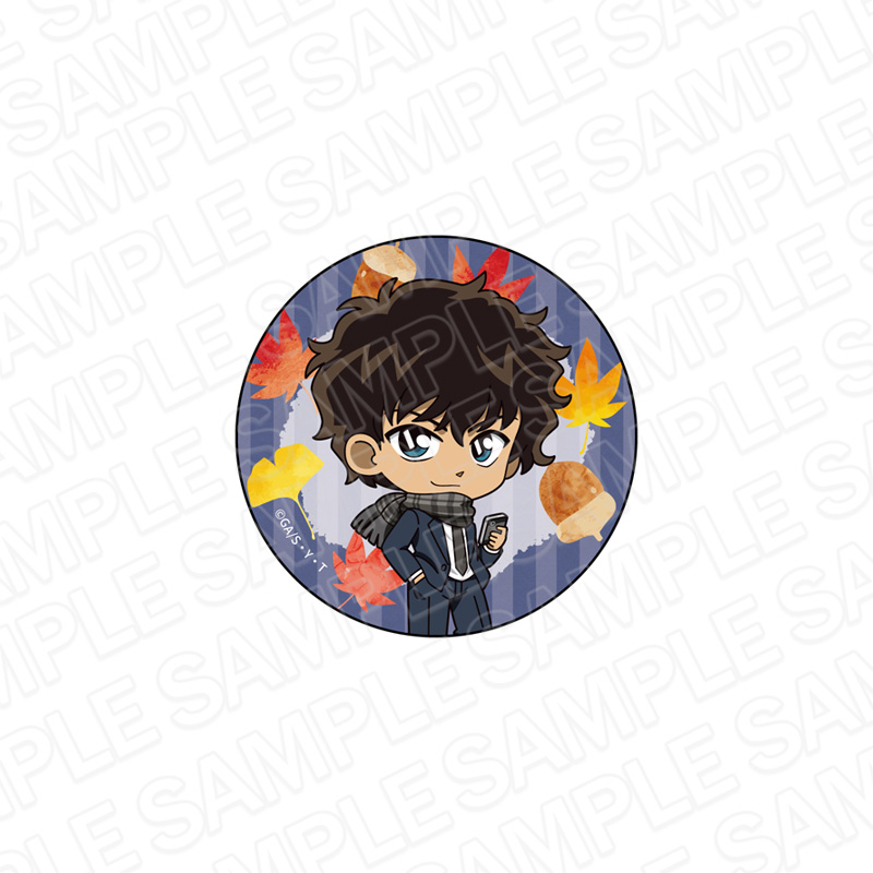 【12月下旬頃発送予定】名探偵コナン　ホログラムカンバッジ　松田陣平　デフォルメ秋 ver.【予約期間：10/31～11/13】