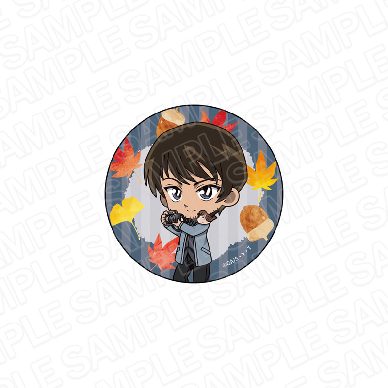 【12月下旬頃発送予定】名探偵コナン　ホログラムカンバッジ　諸伏景光　デフォルメ秋 ver.【予約期間：10/31～11/13】