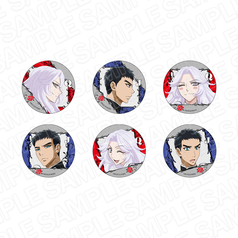 【2023年2月下旬発送予定】怪盗クイーンはサーカスがお好き　カンバッジ(ブラインド)【予約期間：12/8～1/8】