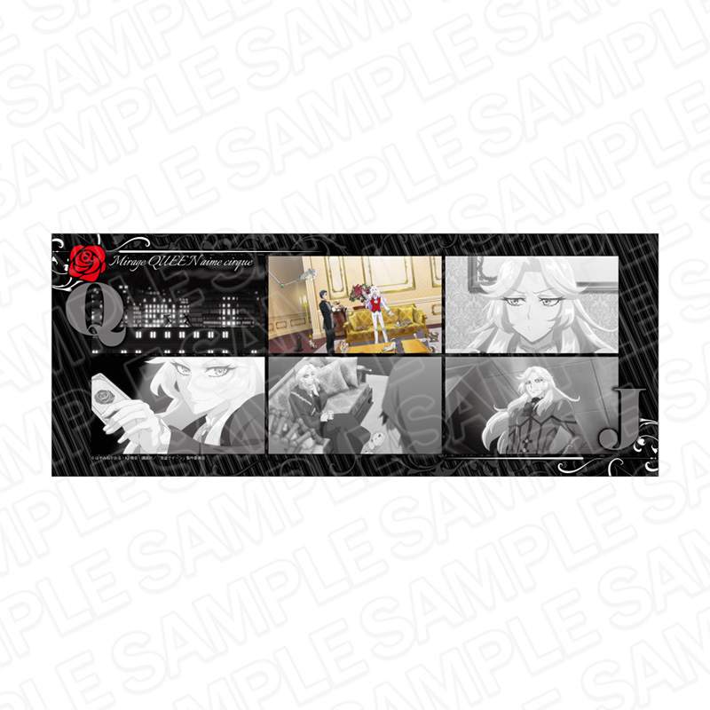 【2023年2月下旬発送予定】怪盗クイーンはサーカスがお好き　場面写フェイスタオル　A【予約期間：12/8～1/8】