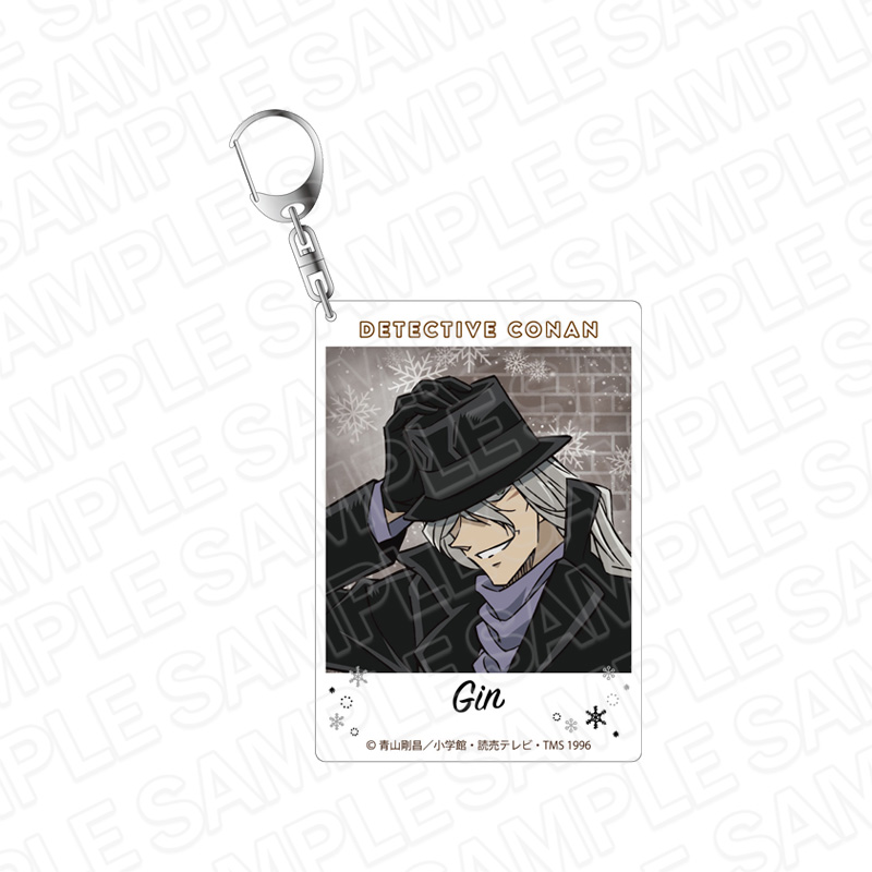 【6月中旬発送予定】名探偵コナン　インスタントフォト風キーホルダー　ジン　snow ver.【予約期間：4/4～4/16】