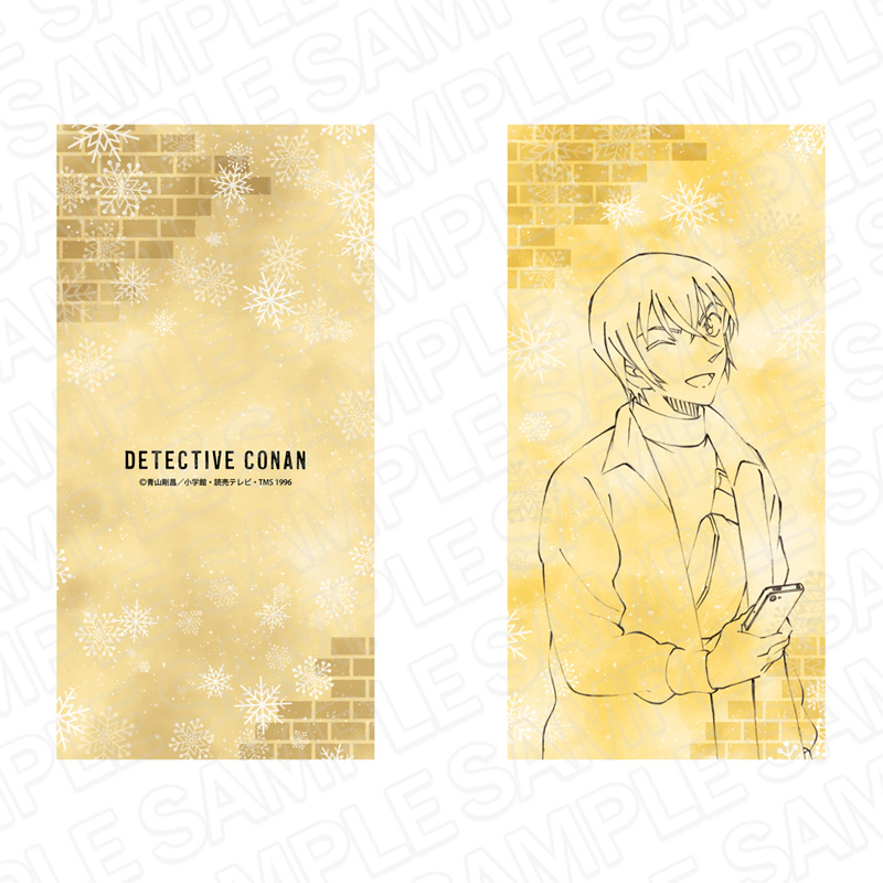【6月中旬発送予定】名探偵コナン　メガネケース(クロス付き)　安室透　snow ver.【予約期間：4/4～4/16】