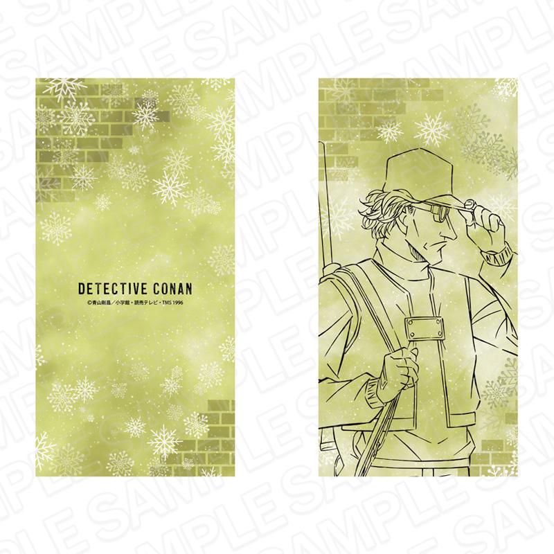 【6月中旬発送予定】名探偵コナン　メガネケース(クロス付き)　コルン　snow ver.【予約期間：4/4～4/16】