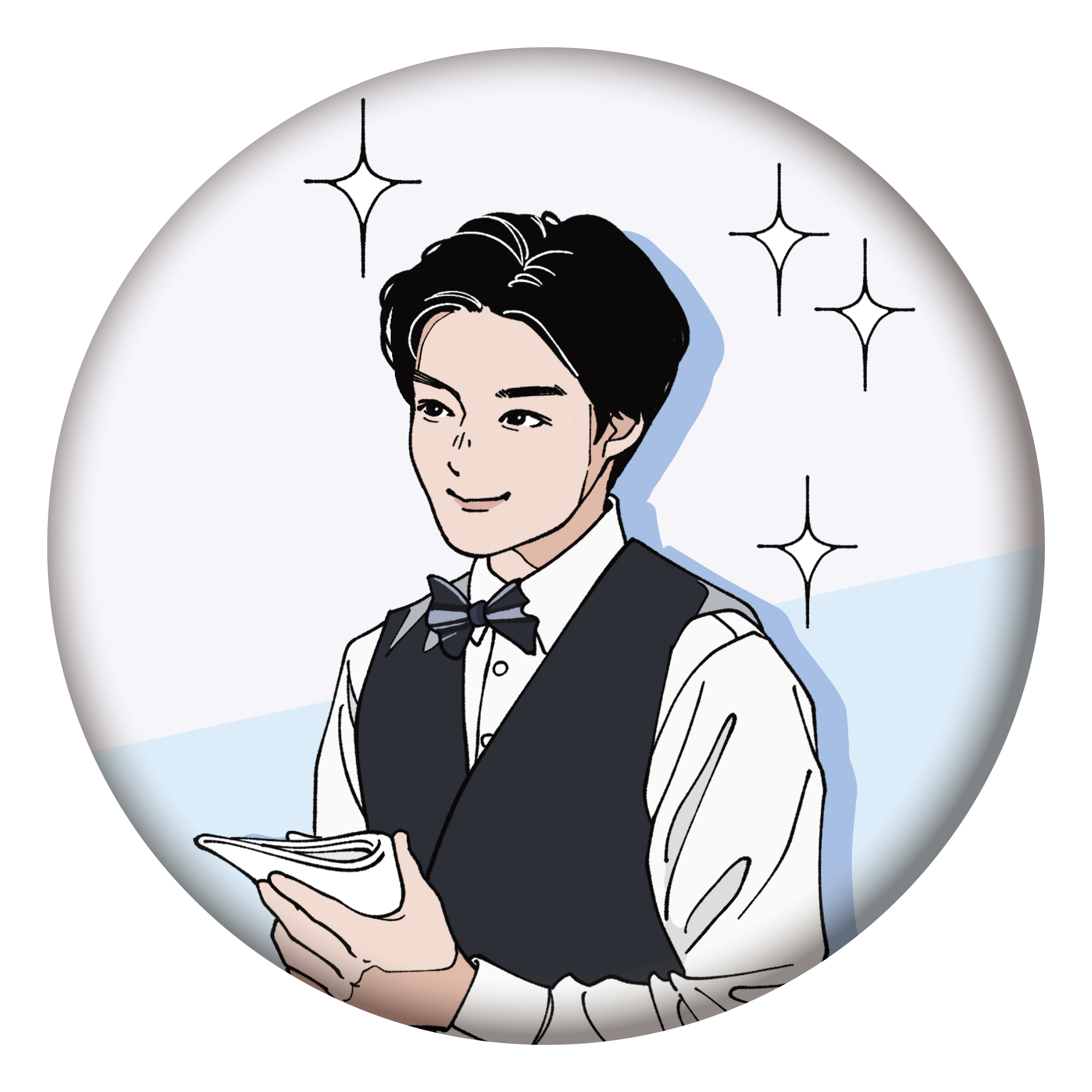 【7月下旬発送予定】ドラマ「日曜の夜ぐらいは...」缶バッジ（住田賢太）【予約期間：6/18～6/25】