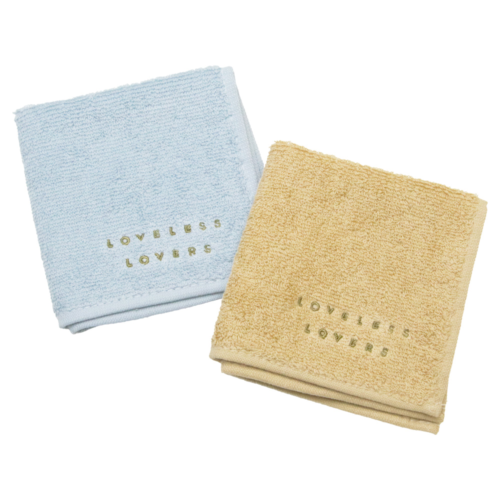 ドラマ「アイのない恋人たち」LOVELESS LOVERS 刺繍ハンドタオル（2枚セット）