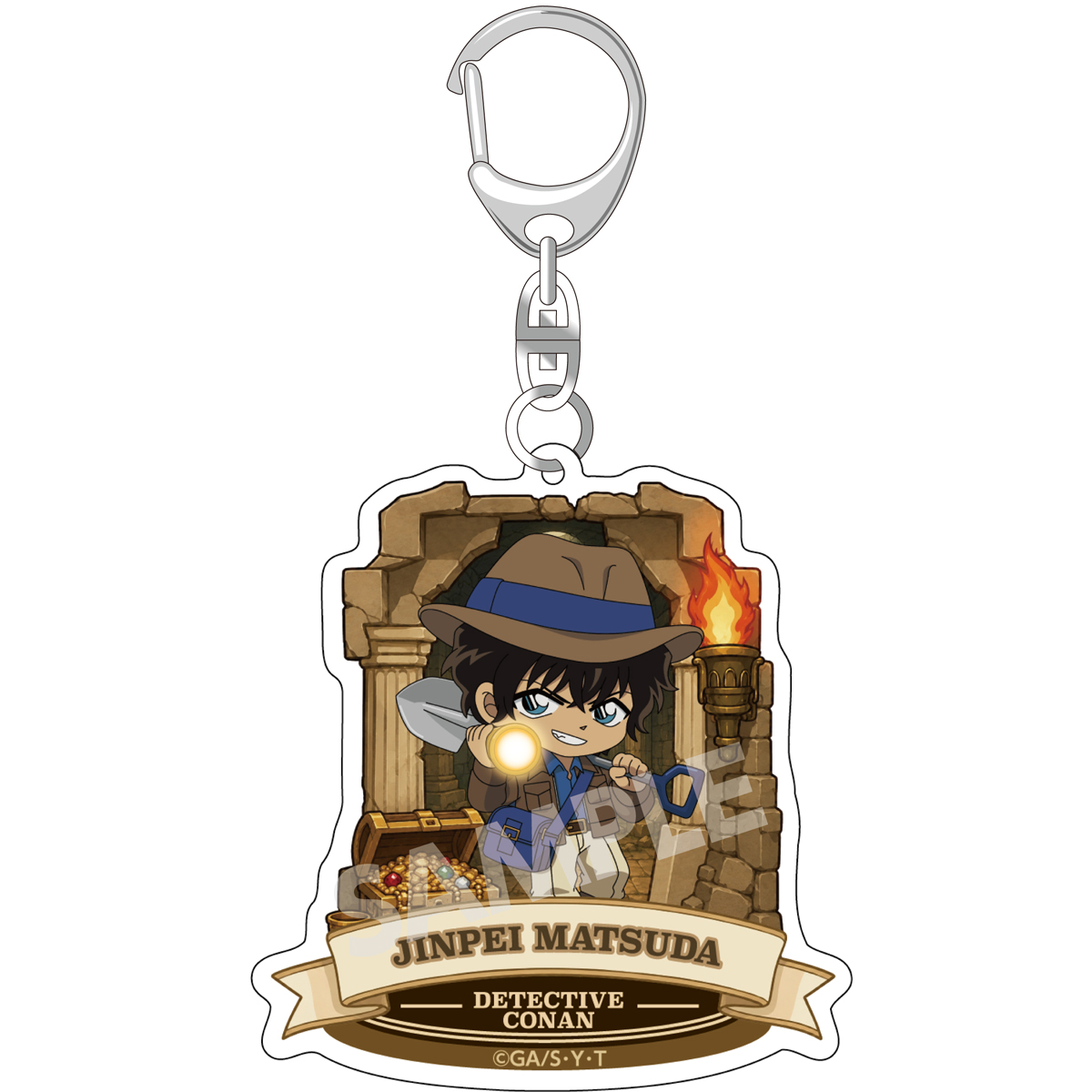 【2026年8月下旬頃発送予定】名探偵コナン　アドベンチャーコレクション　アクリルキーホルダー　松田陣平【予約期間：2026年6/17～7/5】