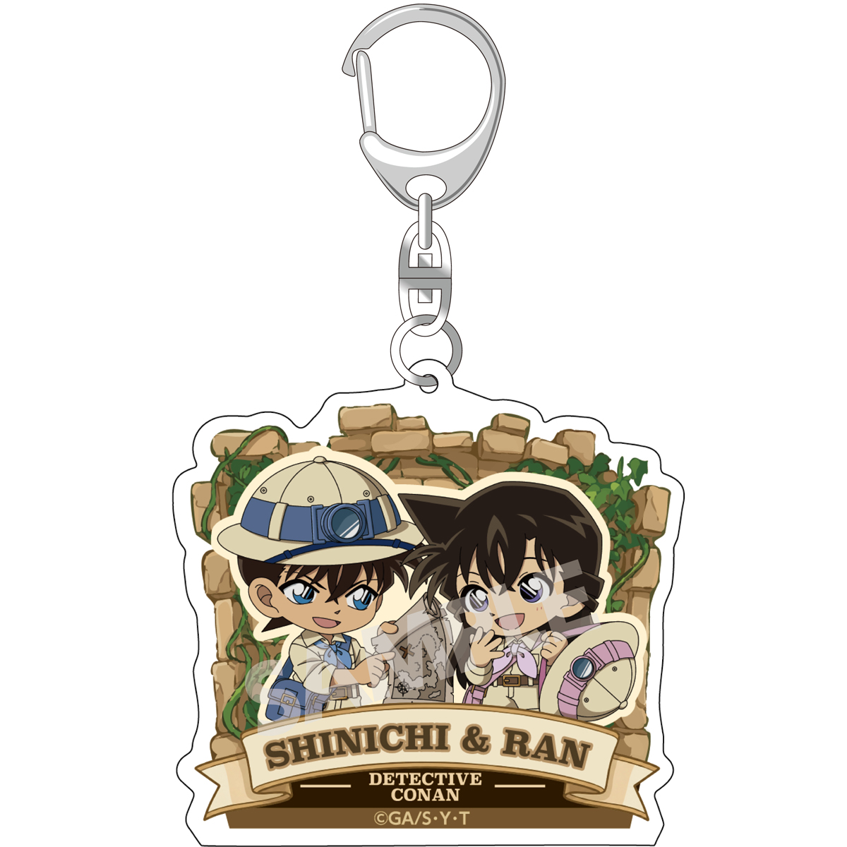 【2026年8月下旬頃発送予定】名探偵コナン　アドベンチャーコレクション　アクリルキーホルダー　工藤新一&毛利蘭【予約期間：2026年6/17～7/5】