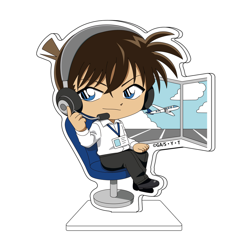 名探偵コナン　エアラインコレクション　アクリルスタンド　工藤新一