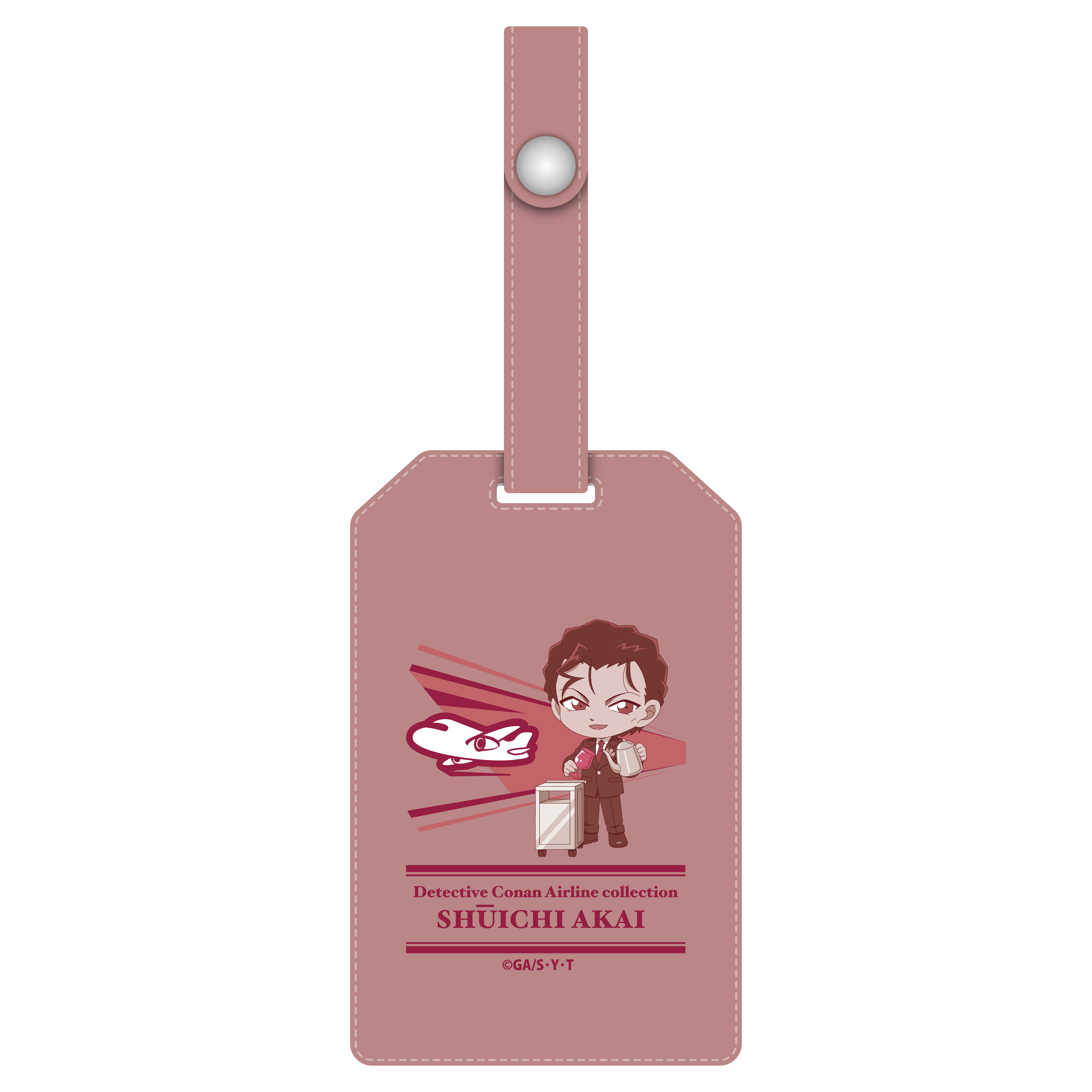 名探偵コナン　エアラインコレクション　PUラゲッジタグ　赤井秀一