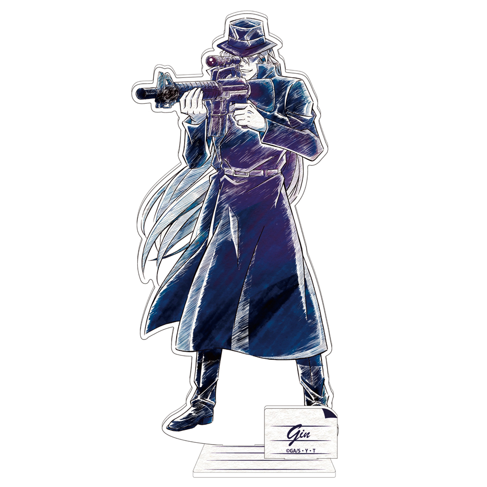 名探偵コナン　ペンシルアート　アクリルスタンドコレクションVol.4　ジン