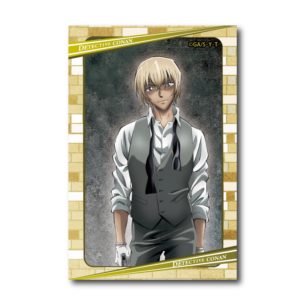 名探偵コナン　スクエア型缶バッジ　デザインD