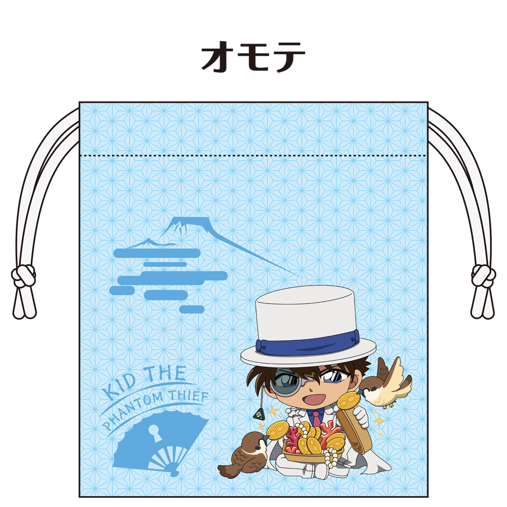 名探偵コナン　昔ばなし風コレクション　巾着　怪盗キッド