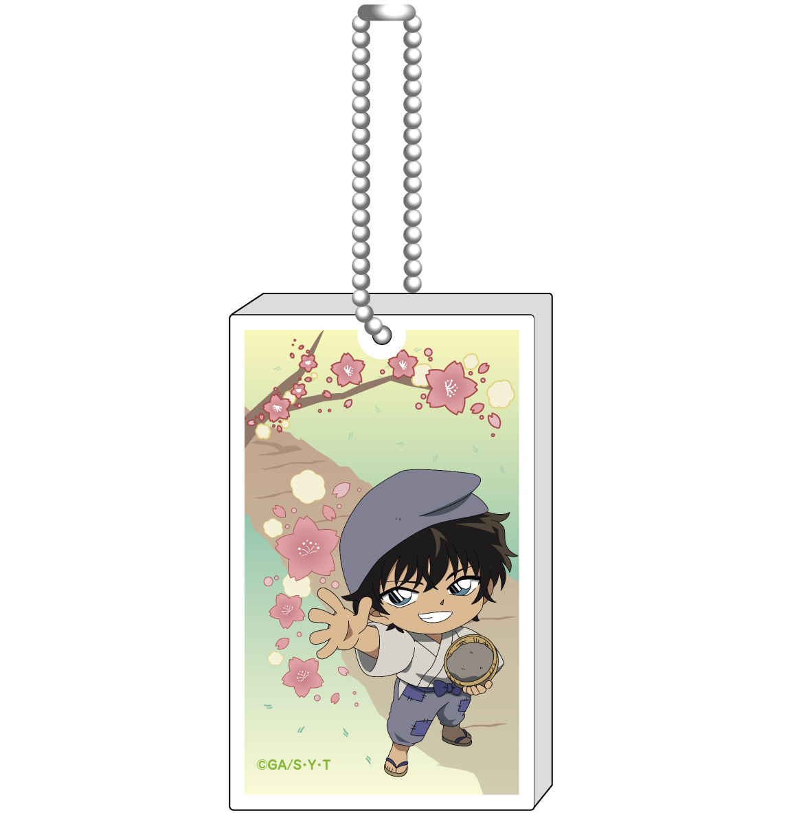 名探偵コナン　昔ばなし風コレクション　アクリルブロックボールチェーン　松田陣平