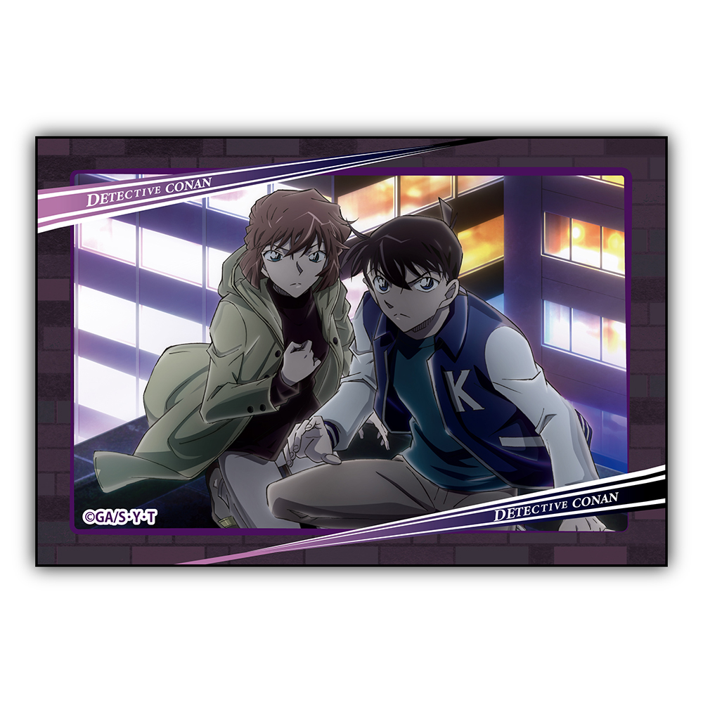 【10月下旬頃発送予定】名探偵コナン　スクエア型缶バッジVol.2　デザインD【予約期間：2024年7/31～8/18】