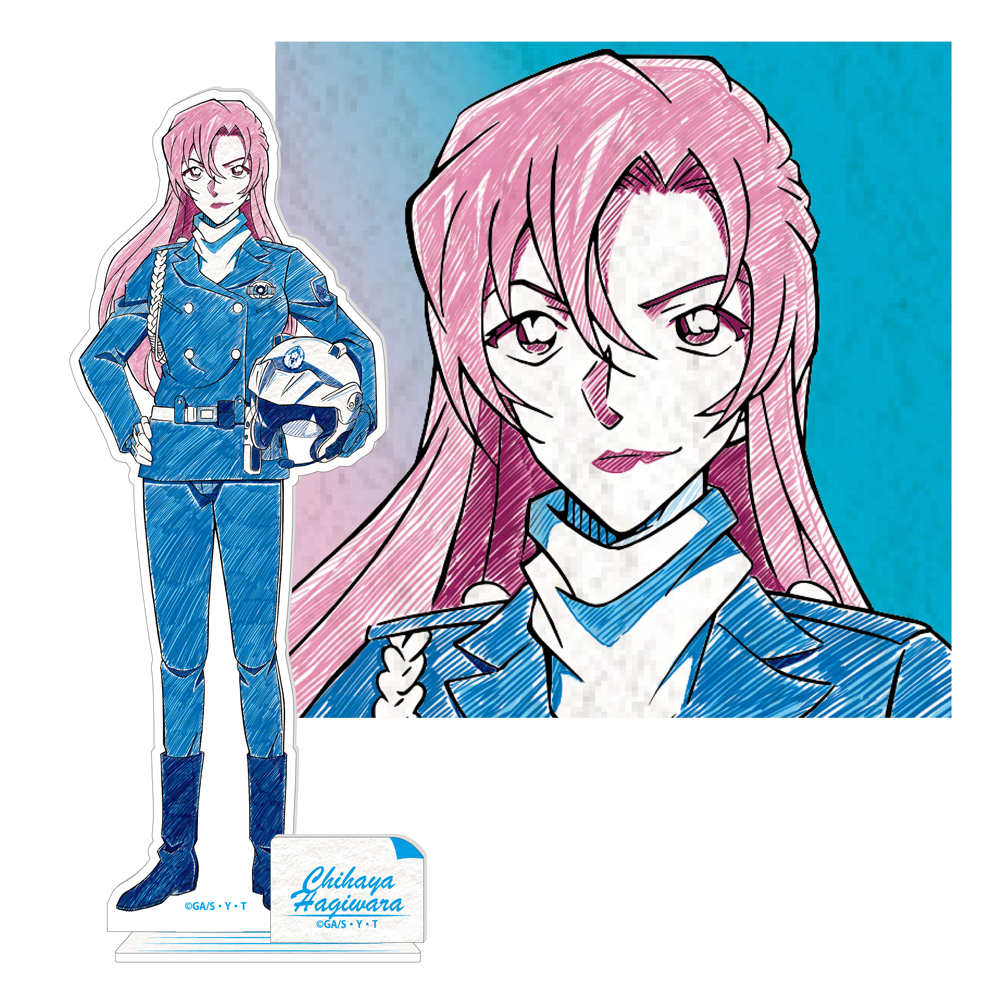 ※再販※【2025年8月頃発送予定】名探偵コナン　ペンシルアート　アクリルスタンドコレクションVol.6　萩原千速【予約期間：2025年6/4～6/22】