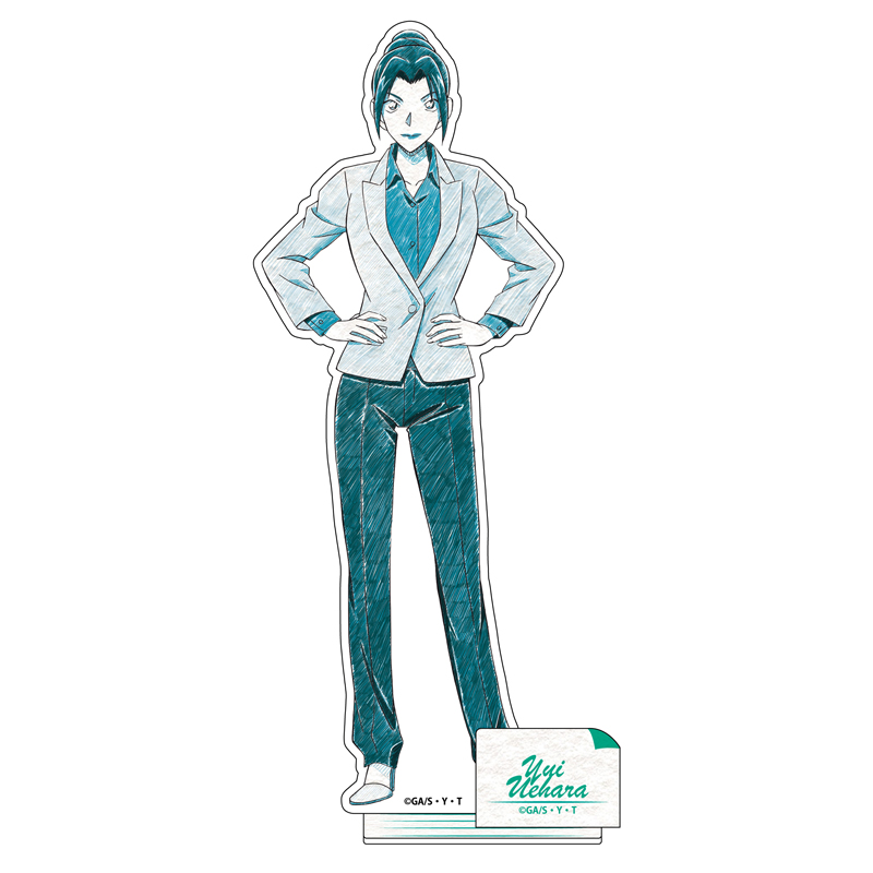 名探偵コナン　ペンシルアート　アクリルスタンドコレクションVol.9　上原由衣