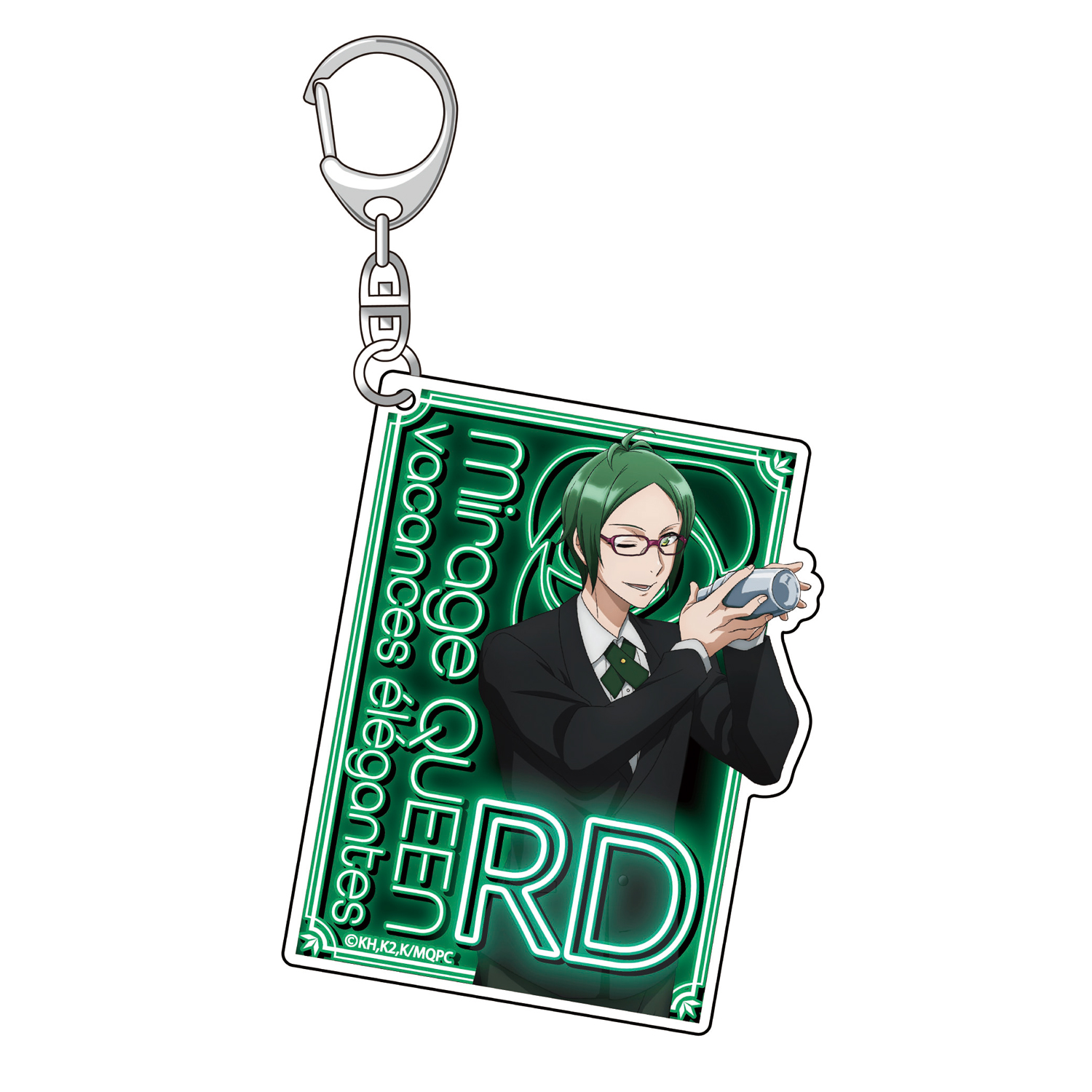 怪盗クイーンの優雅な休暇(バカンス)　アクリルキーホルダー　RD(BAR)