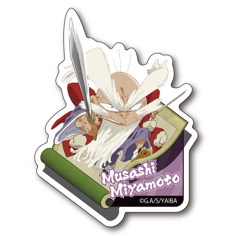 真・侍伝YAIBA　ステッカー　宮本武蔵