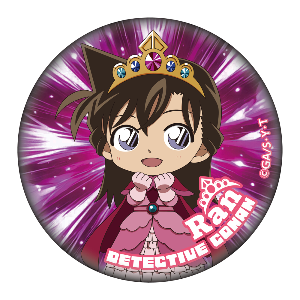名探偵コナン　RPGコレクション　缶バッジ　毛利蘭