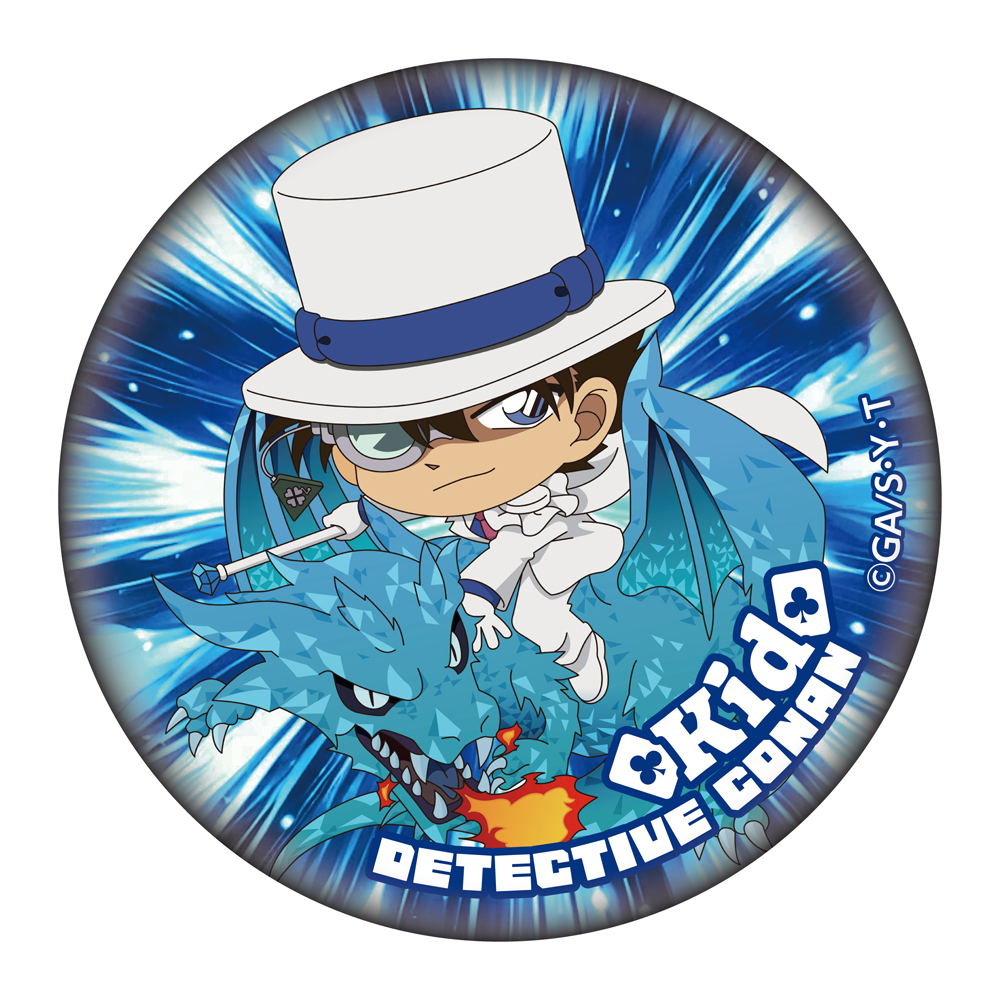 【2025年8月中旬頃発送予定】名探偵コナン　RPGコレクション　缶バッジ　怪盗キッド 【予約期間：2025年6/11～6/29】