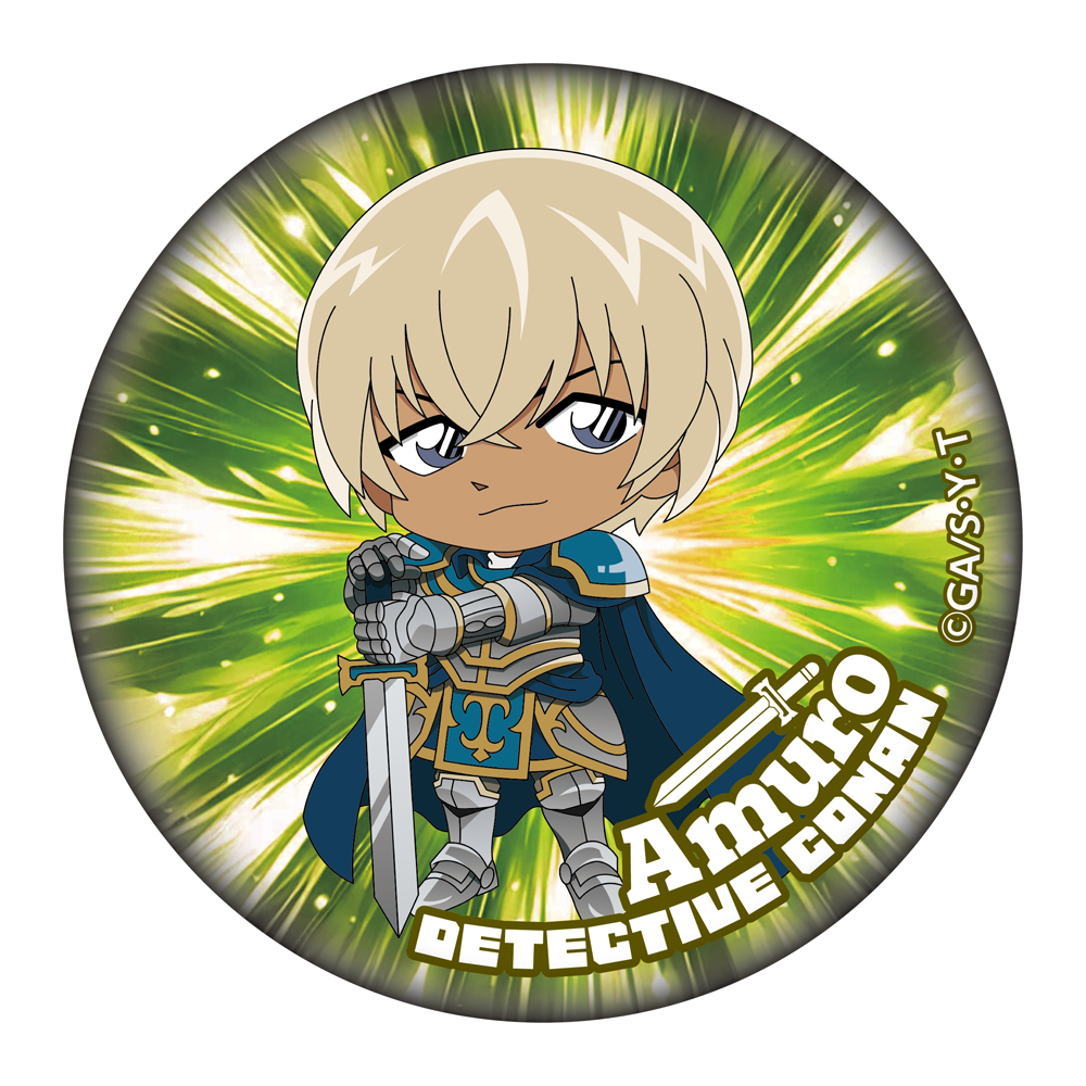 【2025年8月中旬頃発送予定】名探偵コナン　RPGコレクション　缶バッジ　安室透【予約期間：2025年6/11～6/29】