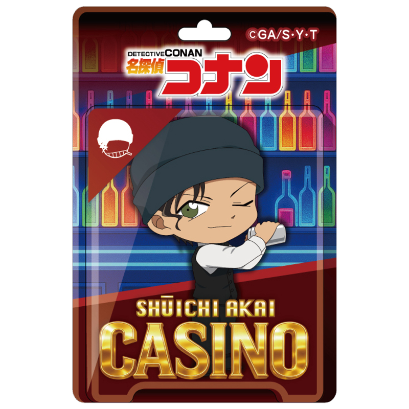 【2025年12月中旬頃発送予定】名探偵コナン　ブリスターパッケージ風アクリルボールチェーン　カジノコレクション　赤井秀一【予約期間：2025年9/24～10/13】