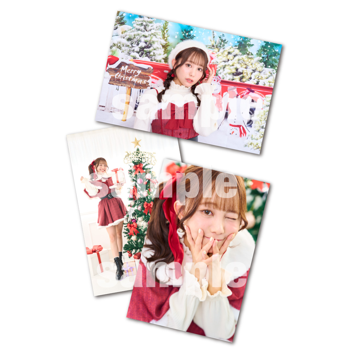 吉武千颯「ちはと Merry Fan☆Christmas! 2025」　会場限定ブロマイド（3枚入り）A