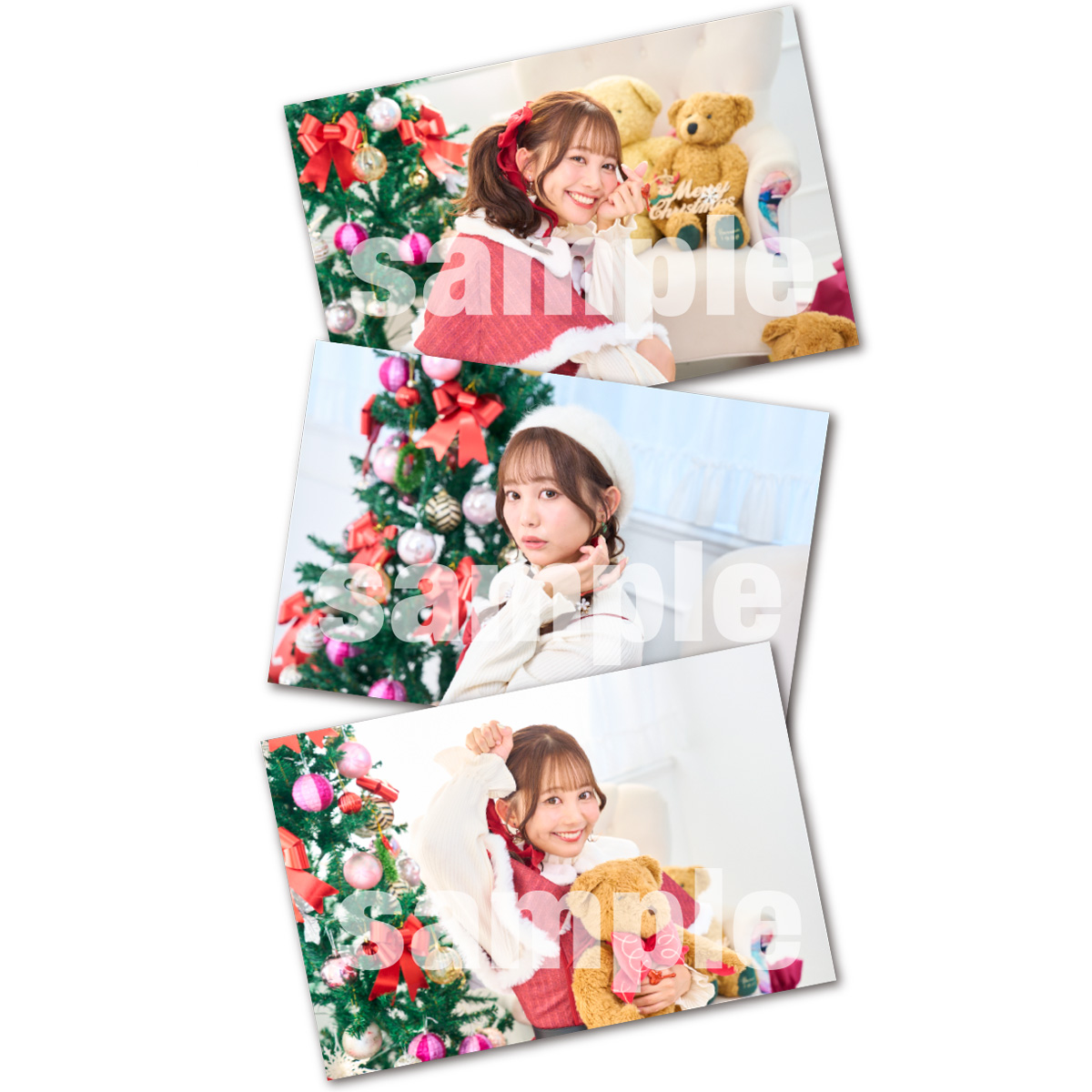 吉武千颯「ちはと Merry Fan☆Christmas! 2025」　会場限定ブロマイド（3枚入り）B