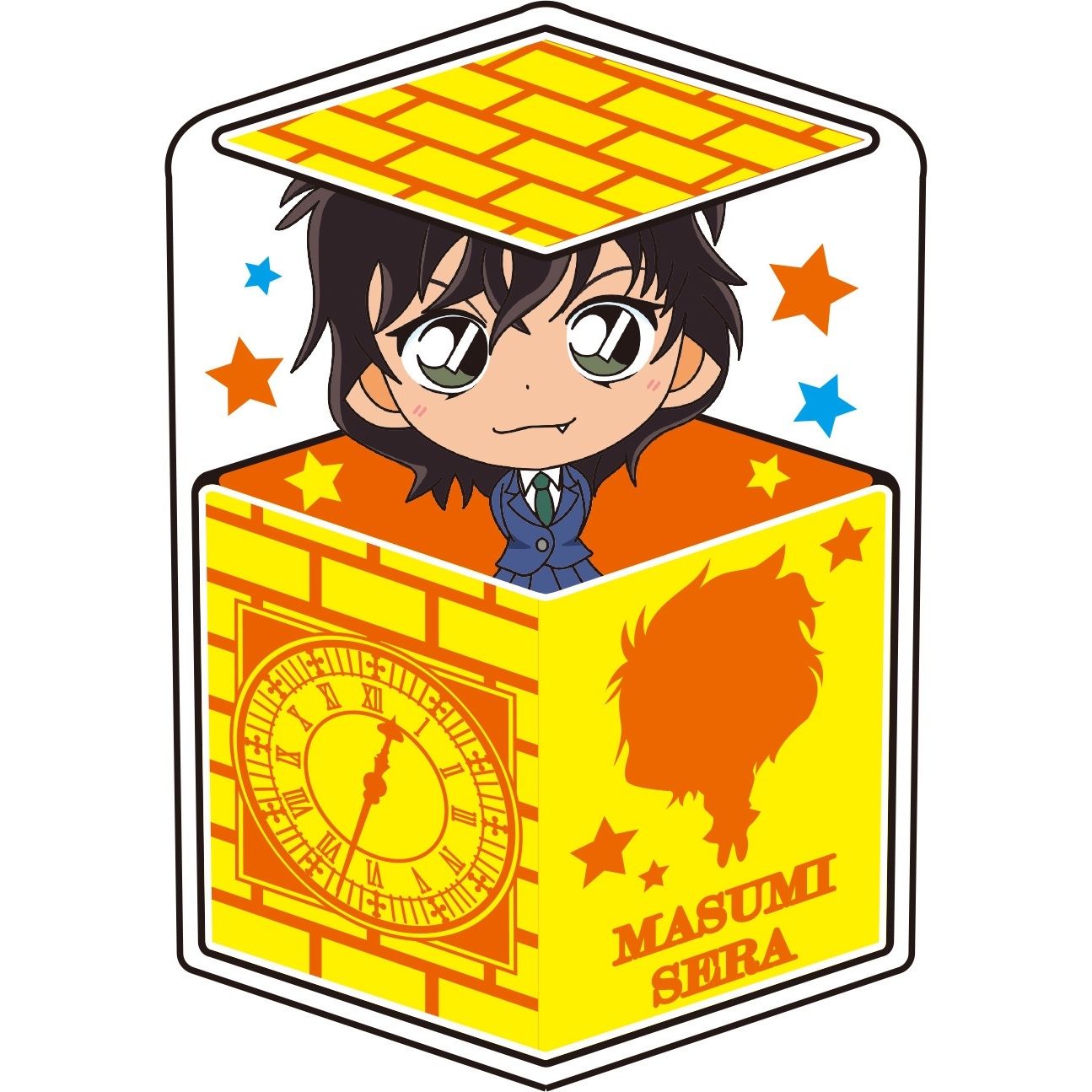名探偵コナン　キャラ箱クッションVol.2　世良真純　真純ver.