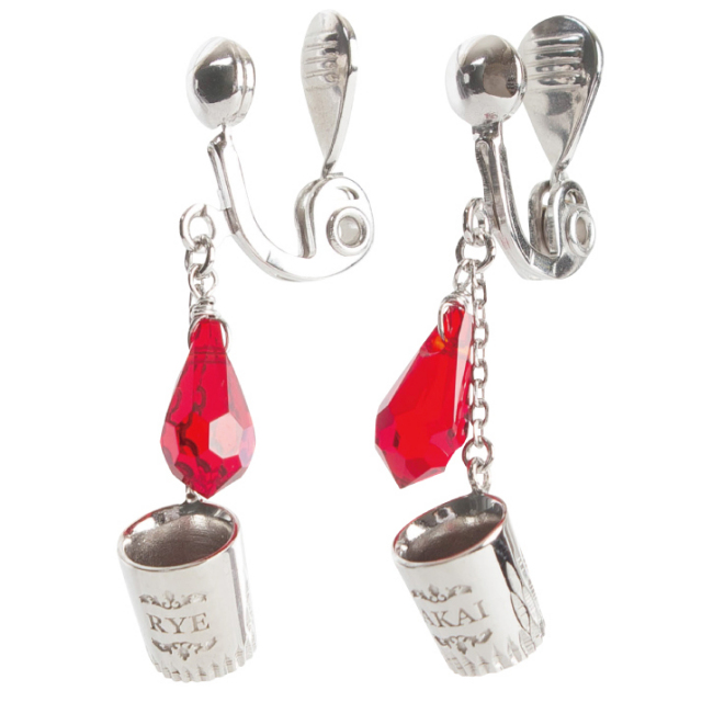 名探偵コナン ダブルフェイスイヤリング 赤井秀一/ライのイヤリング