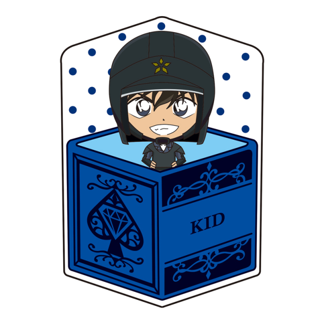 名探偵コナン　キャラ箱クッションVol.6 キッド追跡コレクション　怪盗キッド(機動隊)