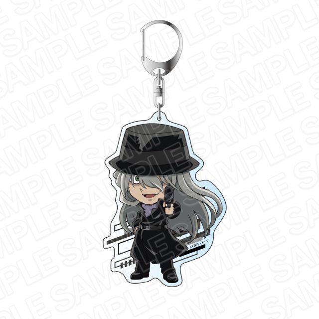 【11月上旬発送予定】名探偵コナン　デカキーホルダー　ジン　デフォルメ ver.【予約期間：8/21～9/3】