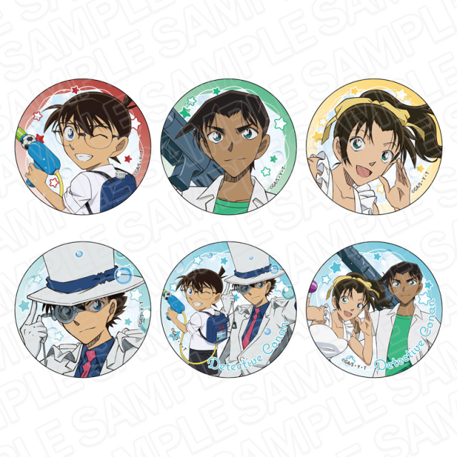 【11月下旬～12月上旬頃発送予定】名探偵コナン　カンバッジ(ブラインド)　Summer ver.　(BOX)【予約期間：9/24～10/6】