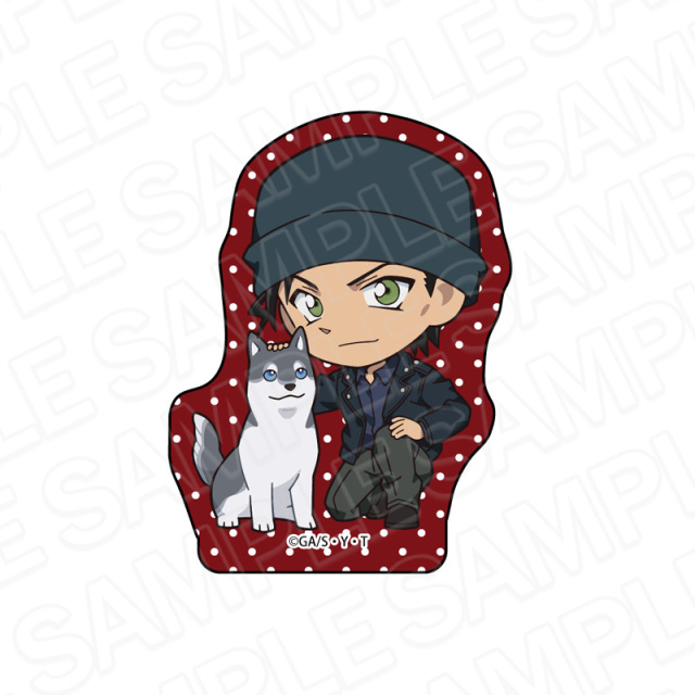 【2025年3月下旬～4月上旬頃発送予定】名探偵コナン　ダイカットステッカー　赤井秀一　デフォルメいぬ ver.【予約期間：2024年12/6～2025年1/5】