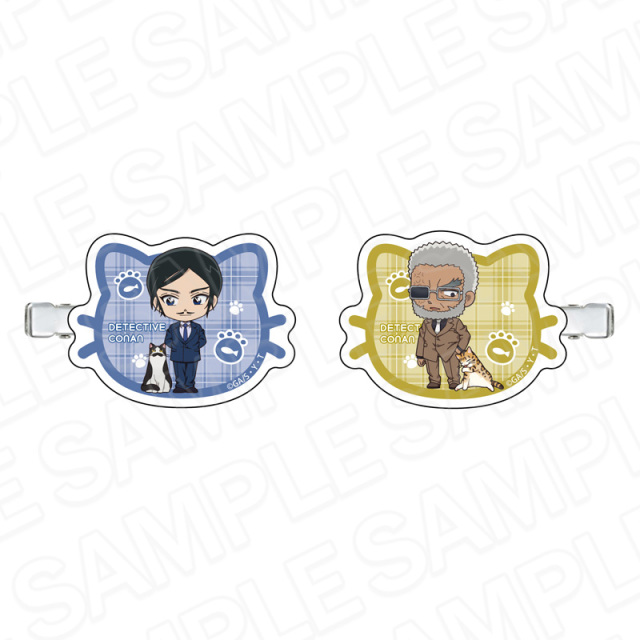 8月下旬～9月上旬頃発送予定】名探偵コナン アクリルヘアクリップ 諸
