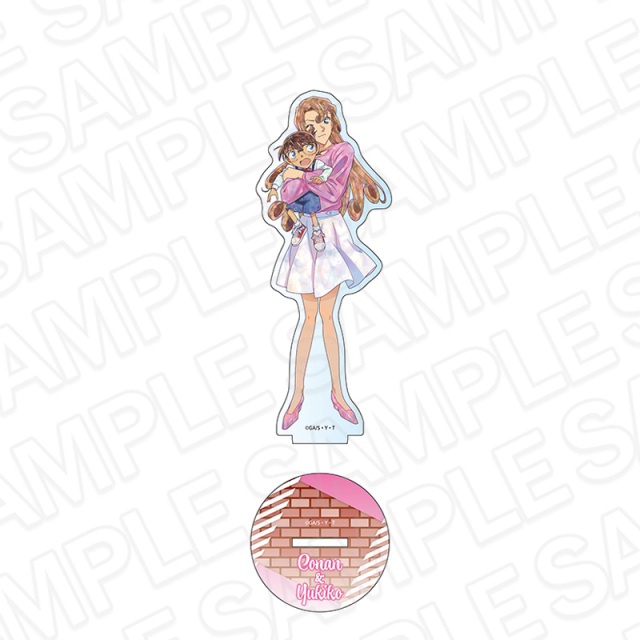 【9月下旬～10月上旬頃発送予定】名探偵コナン　アクリルフィギュア　PALE TONE series　江戸川コナン&工藤有希子　コナンと一緒 ver.【予約期間：2025年6/30～7/13】
