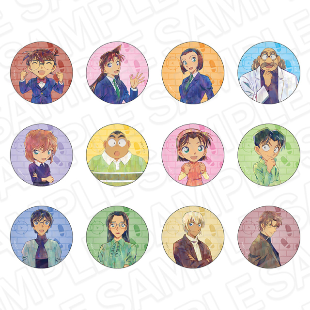 【2026年5月中旬～6月上旬頃発送予定】名探偵コナン　ホログラムカンバッジ(ブラインド)　PALE TONE series　vol.6（BOX）【予約期間：2026年2/9～2/22】