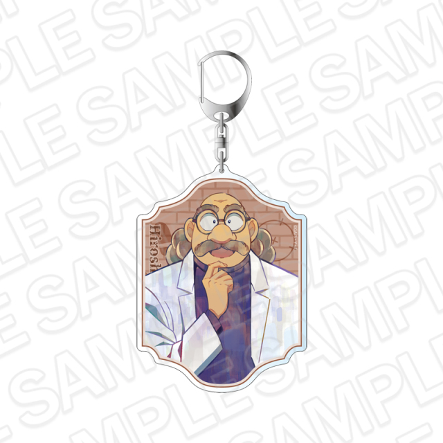 【2026年5月中旬～6月上旬頃発送予定】名探偵コナン　ホログラムキーホルダー　PALE TONE series　阿笠博士　vol.6【予約期間：2026年2/9～2/22】