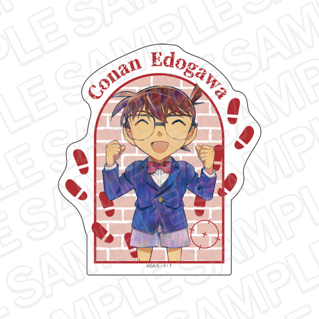 【2026年5月中旬～6月上旬頃発送予定】名探偵コナン　ダイカットステッカー　PALE TONE series　江戸川コナン　vol.6【予約期間：2026年2/9～2/22】