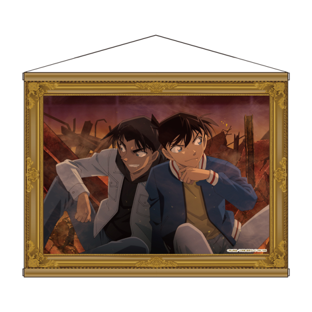 名探偵コナン　B2タペストリーVol.5 E 工藤新一/服部平次