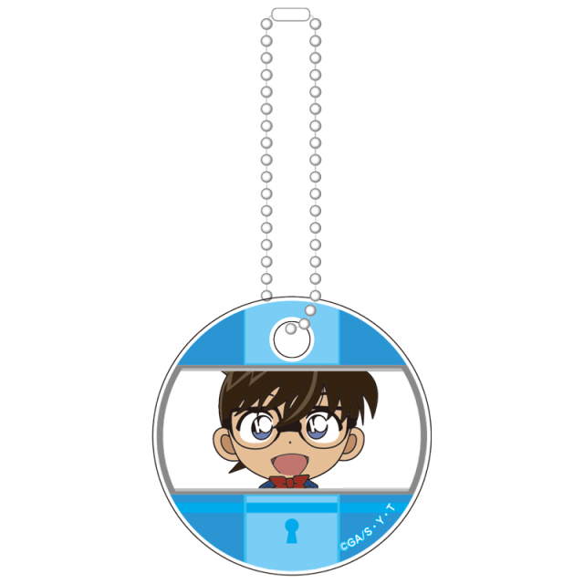 名探偵コナン 毛利蘭 工藤新一 キラキラハート缶バッジ ナムコ限定 名