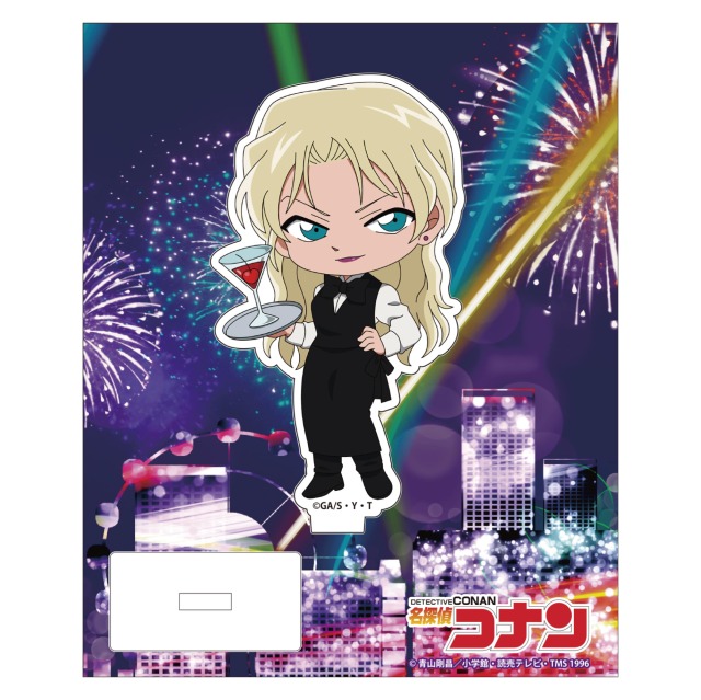 コナン　メタルチャーム　希少　ベルモット 楽天市場】【ベルモット(横向き/ホログラムレア)】名探偵コナン