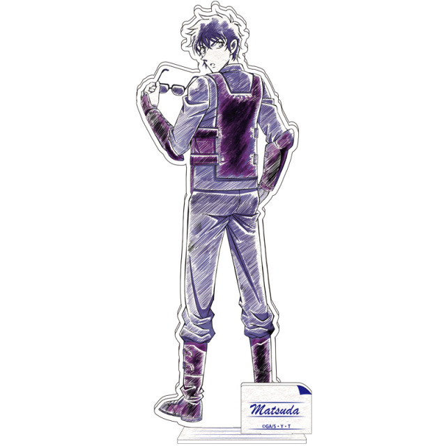 名探偵コナン　ペンシルアート　アクリルスタンドコレクションVol.2　松田陣平