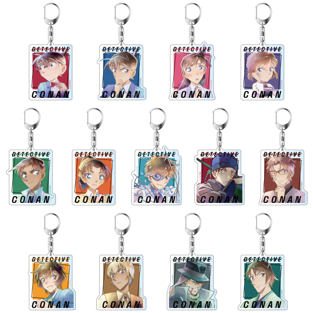 1個【ランダム】【4月下旬発売予定】名探偵コナン アクリルキーホルダー（ブラインド）　PALE TONE series　PCS